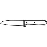 Я2-ФИН-2 Нож для снятия шкуры с ног и отделения голов 1,9х140х30х290 мм Клинки ножей изготовлены из инструментальной стали  Материал ручек - дерево