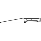 Я2-ФИН-18 Нож кулинарный 1,9х255х50х404 мм Клинки ножей изготовлены из инструментальной стали  Материал ручек - дерево
