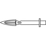 Я2-ФИН-29 Нож полый для КРС  d 38х515 мм Клинки ножей изготовлены из инструментальной стали  Материал ручек - дерево