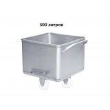 Тележка-чан для фарша 300 литров - чебурашка