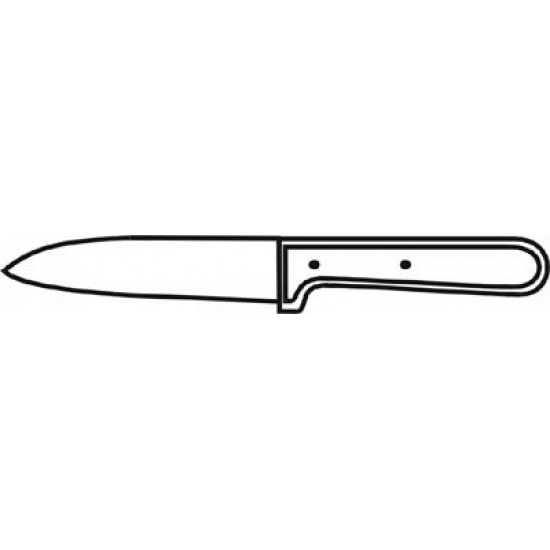 Я2-ФИН-2 Нож для снятия шкуры с ног и отделения голов 1,9х140х30х290 мм Клинки ножей изготовлены из инструментальной стали  Материал ручек - дерево - 1