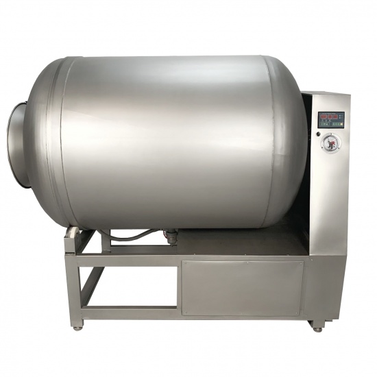 Вакуумный массажер для мяса серии М – это гарантия превосходного результата в производстве мясных деликатесов. Он обеспечивает высококачественное массирование и тумблирование мясных продуктов, раскрывая их потенциал и создавая неповторимый вкус. - 1