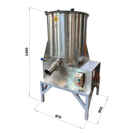 Вертикальный Лопастной Смеситель М-220ВЛ: Идеальное Решение для Вашего Производства - 1