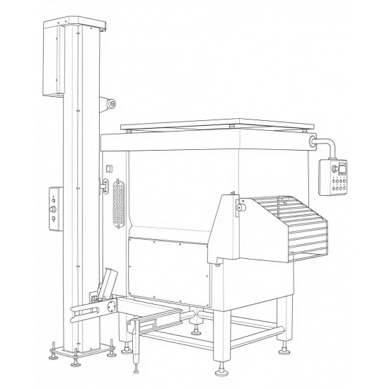 Фаршемешалка лопастная ФЛ-1500: промышленное оборудование для идеального смешивания - 1